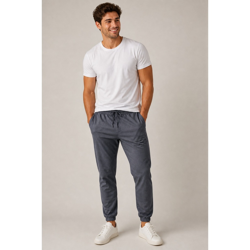 Uniqlo  Men's Blue Pull Up Drawstring Jogger Size XL